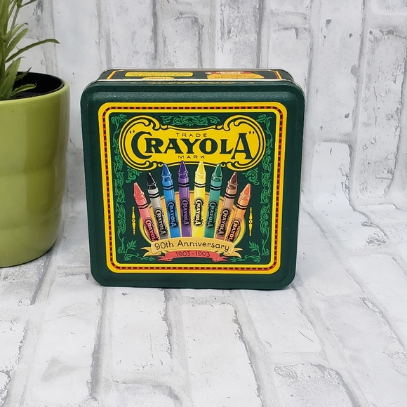Vintage Crayola Boxes, 1993/1995, Limited Edition Crayons Empty Tins - Picture 10 of 10